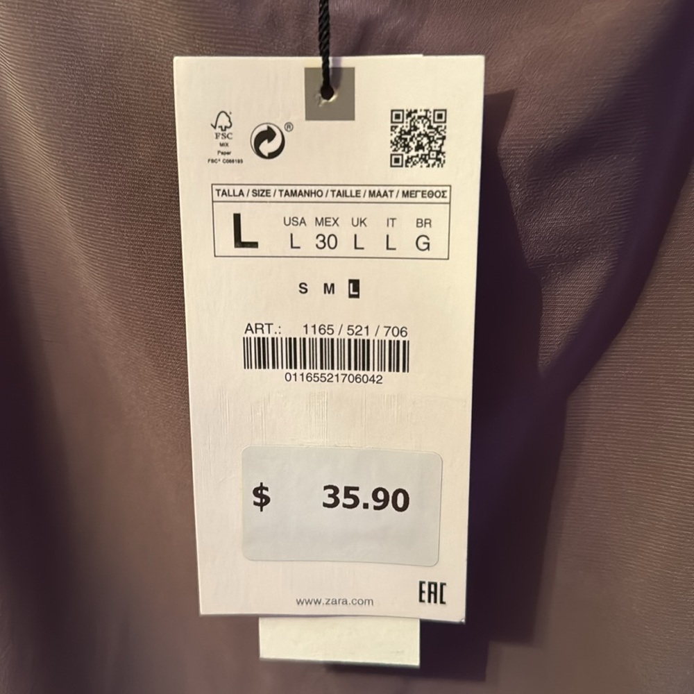 ZARA Ruched HalterMaxi Dress NWT Size Large - Picture 3 of 5